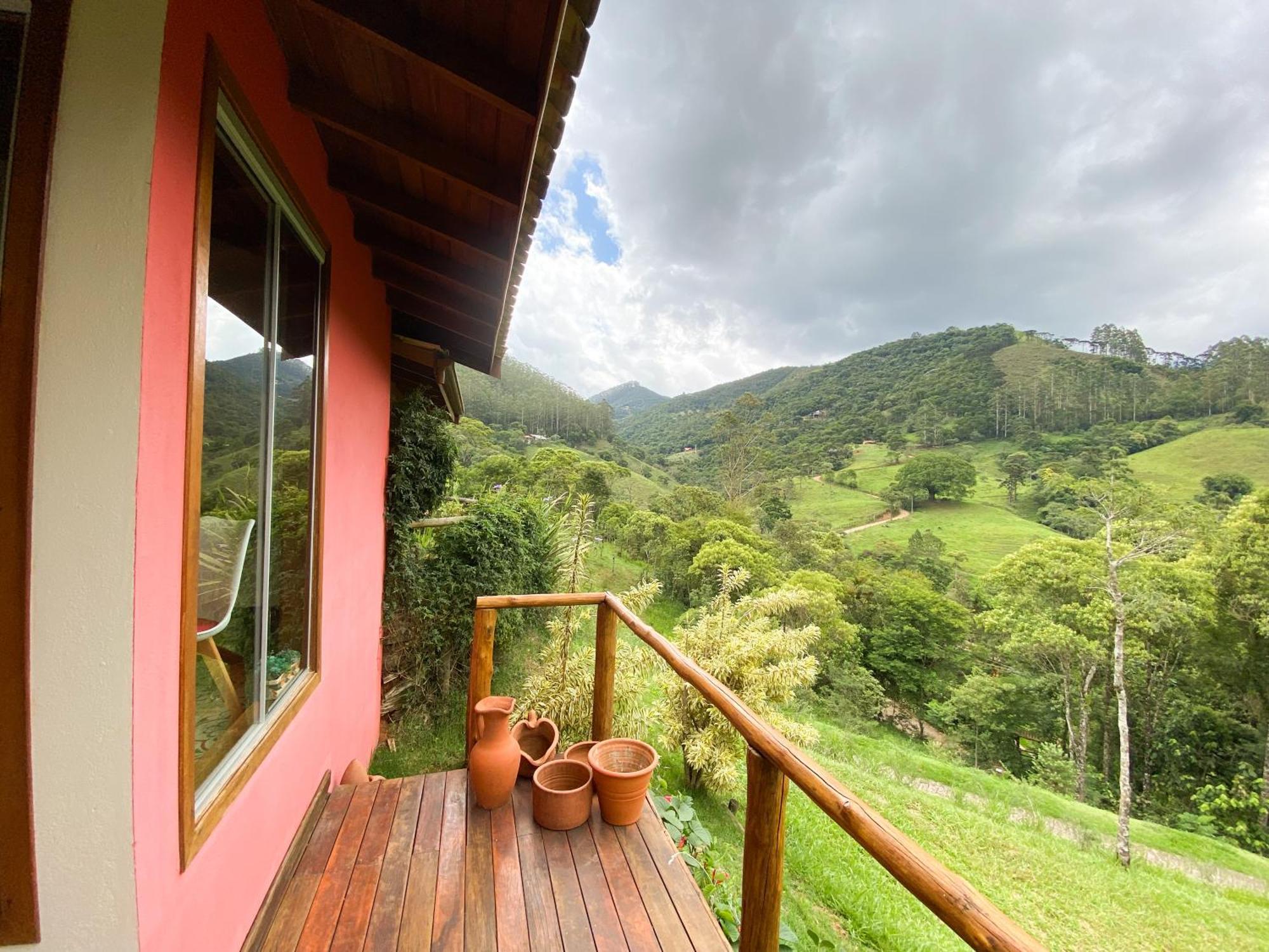 Chale Nas Montanhas Em Sao Francisco Xavier Villa Kültér fotó